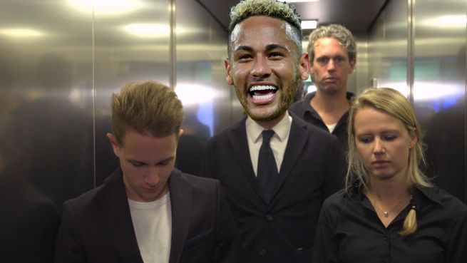 go to Ziemlich ulkig: Wenn Neymar einen Büro-Job hätte