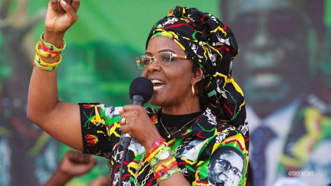 go to Durchgedreht: Zimbabwes First Lady schlägt zu