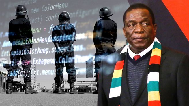 go to Internetverbot in Simbabwe